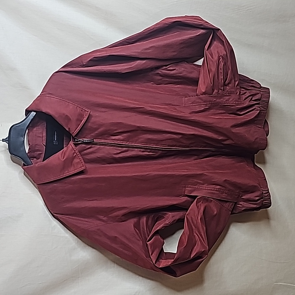 Men Claiborne Outwear Jacket, Size 2XL, Color Burgundy - Picture 4 of 13